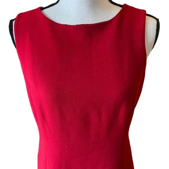 Talbots Red Midi Dress - Picture 3 of 12